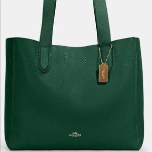 Coach Derby Tote - Kelly Green